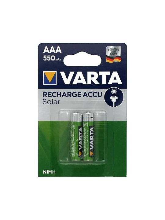 VARTA 56733 Solar Ready2Use AAA 550mAh BL2